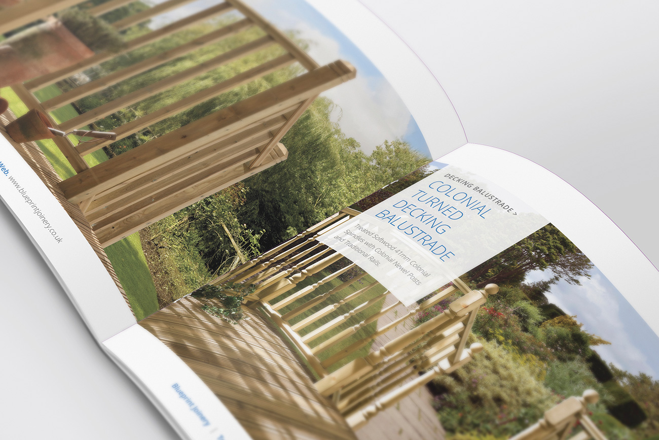 Blueprint Joinery Brochure Design