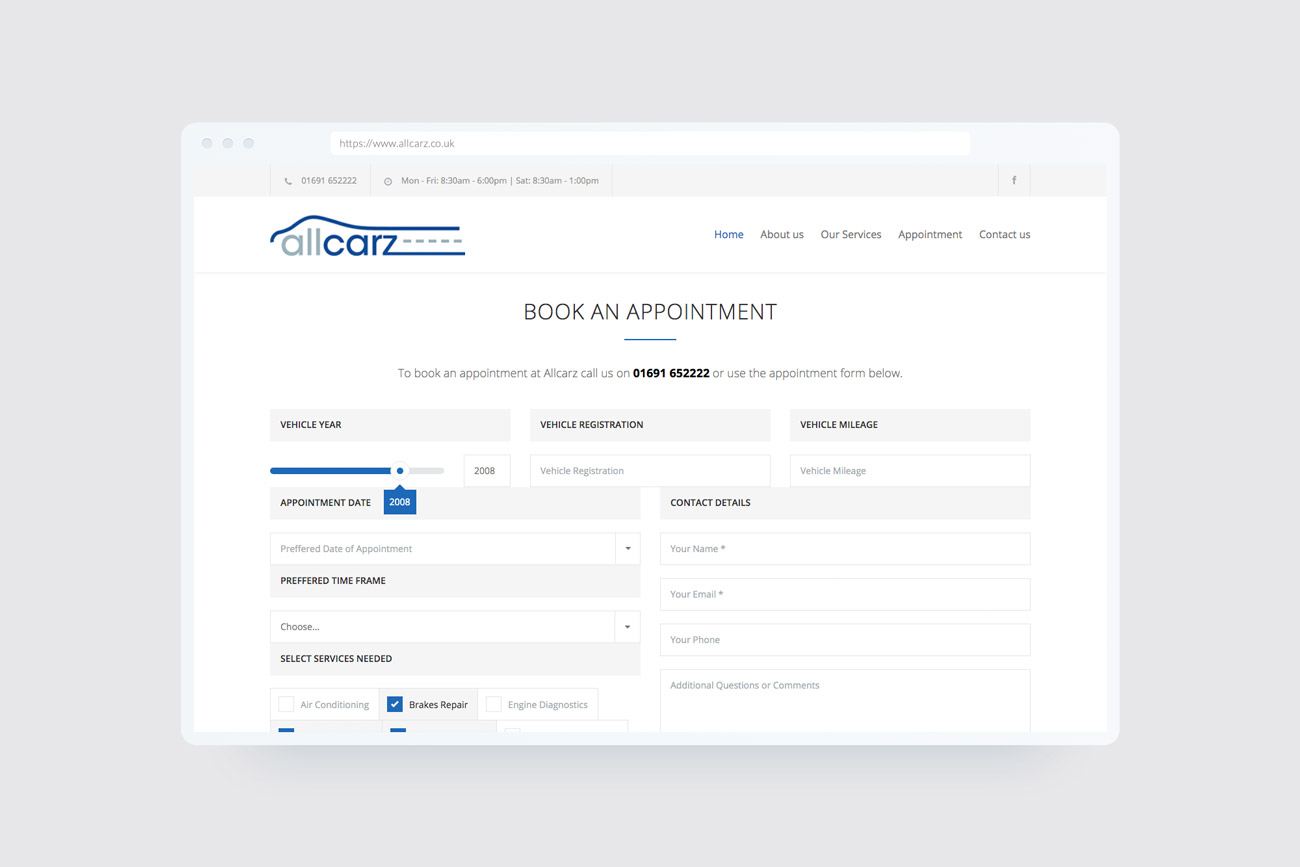 Allcarz Website