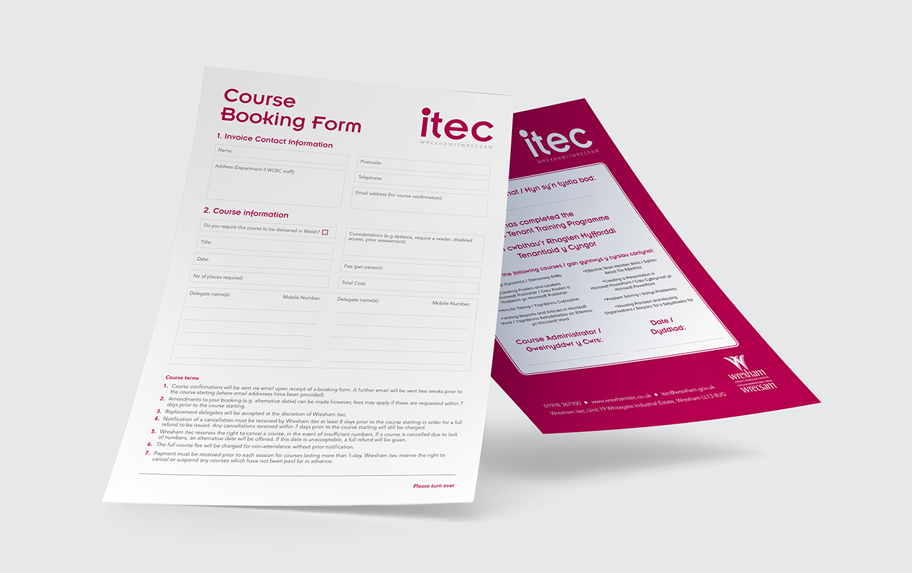 ITEC (Wrexham County Borough Council) Branding