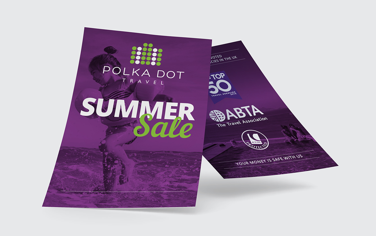 Polka Dot Travel Branding